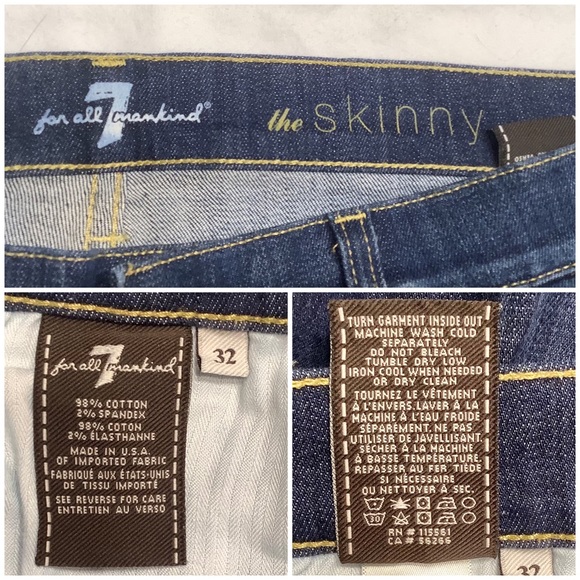 7 For All Mankind The Skinny - Picture 5 of 7